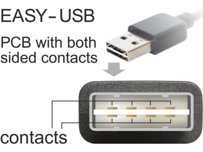 DeLock USB2.0 to 2 x