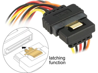 Delock Kabel SATA 15 Pin Strom