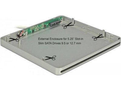 DeLOCK 5,25 External Enclosure Slot-in
