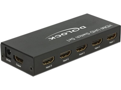 Delock HDMI UHD Switch 5 x