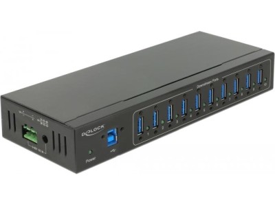 DeLock External Industry Hub 10 x
