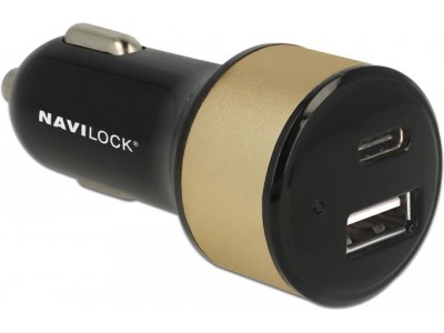 Navilock Car charger - Auto-Netzteil -