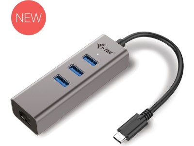 I-Tec USB-C Metal 3-Port - Hub
