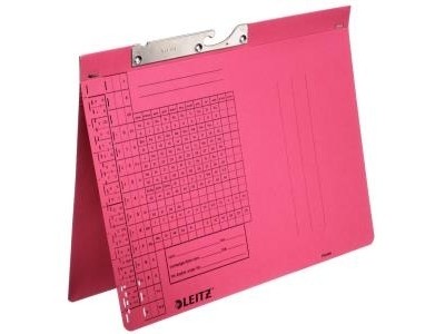 LEITZ Pendelhefter, A4, Amtsheftung, rot, 250