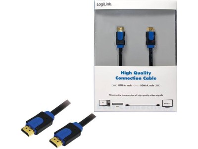 LogiLink HDMI Kabel High Speed, mit