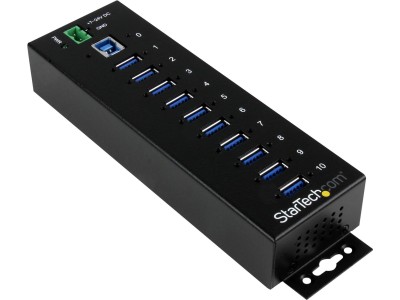 StarTech.com 10 Port Industrial USB3
