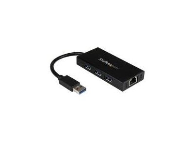 StarTech.com 3 Port Portable USB3