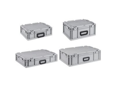 Allit Aufbewahrungsbox ProfiPlus EuroCarry 417, grau