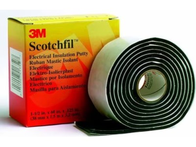 3M 80610833727 - Schwarz - Gummi