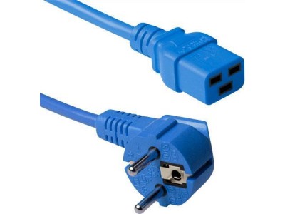 ACT Powercord mains connector CEE7/7 male
