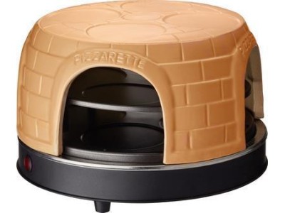 Kombi-Pizza Ofen Pizzarette Raclette Grill 6
