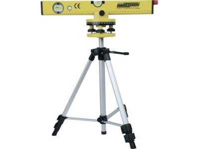 Brüder Mannesmann Laserwasserwaage mit Stativ (81125)