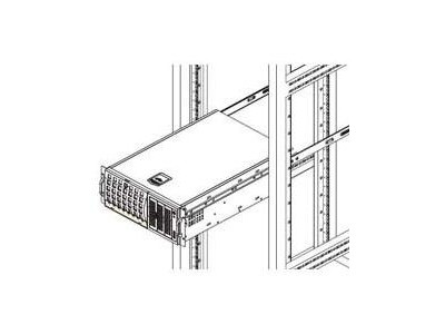 Supermicro - Rackmontagesatz - Schwarz -