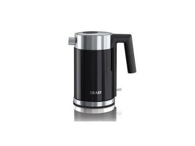 Graef WK 402, schwarz Edelstahl Wasserkocher