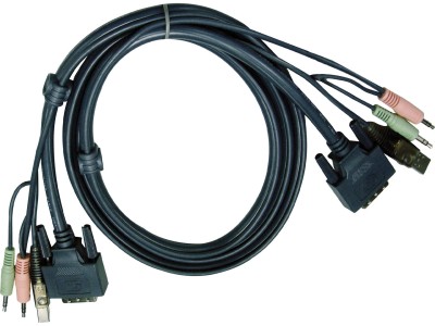 ATEN 2L-7D03U KVM Kabel DVI-D (Single