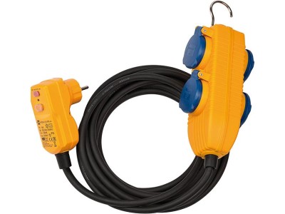 Brennenstuhl 1168720010 5m Schwarz - Blau
