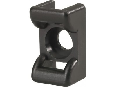 HellermannTyton KR6G5-PA66-BK (100) Befestigungssockel schraubbar 151-24600