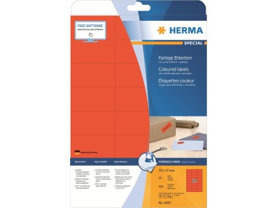 HERMA Special - Permanent self-adhesive matte