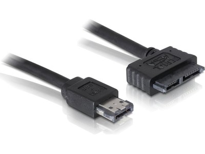 DeLOCK Power Over eSATA cable -