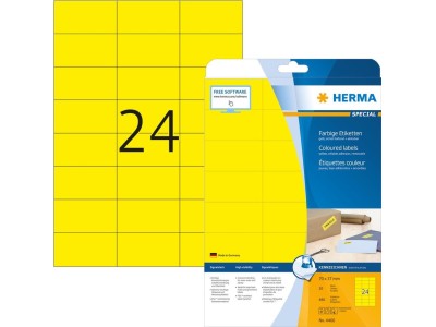 HERMA Special - Permanent self-adhesive matte