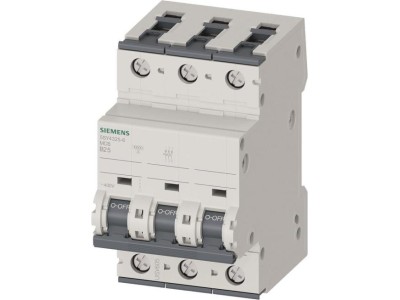 Siemens Leitungsschutzschalter 25 A 3-polig B