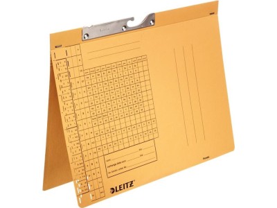 LEITZ Pendelhefter, A4, Amtsheftung, gelb, 250