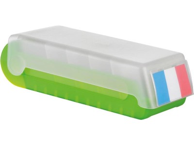 Helit Lernkartei BeeBox, A7, Unterteil: limette-transluzent