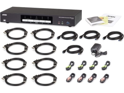 ATEN CS1944DP - KVM-/Audio-/USB-Switch - 4