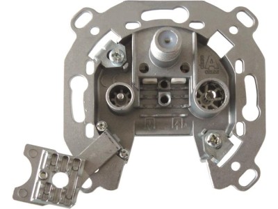 Televes KMD17ST TV (koaxial) Metallisch Steckdose