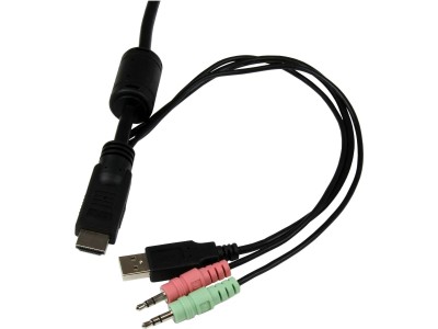 StarTech.com 2 Port USB HDMI