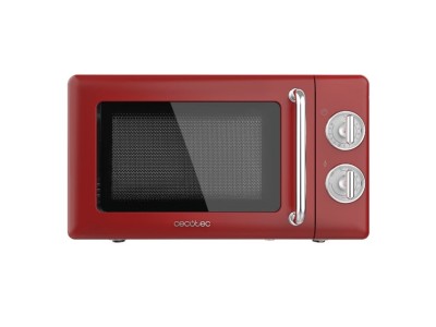 Cecotec 01710 microwave Red, Stainless steel