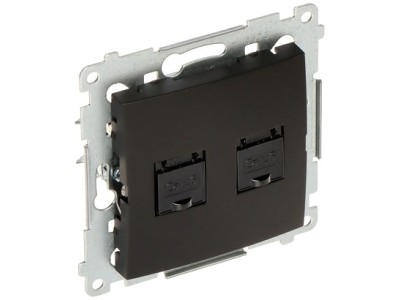 SIMON 54 MODULE BLACK COMPUTER SOCKET