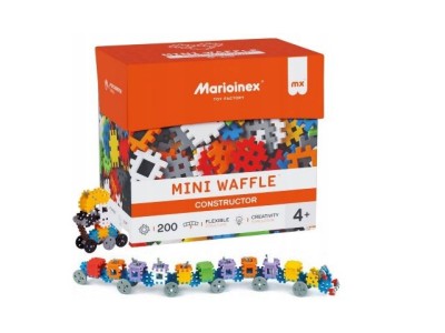 Marioinex Mini Waffle Building Blocks, 200