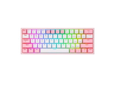 REDRAGON K616 Fizz Pro white/pink keyboard