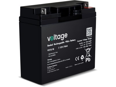 AGM Battery Voltage 12V 18Ah VE12-18