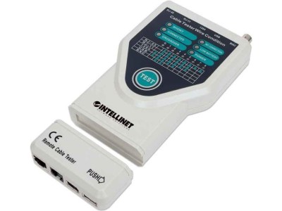 Intellinet 5-in-1 Cable Tester, Tests 5