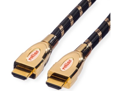 Roline Gold - HDMI mit Ethernetkabel