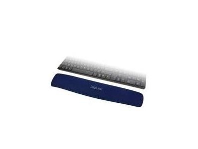 LogiLink Tastatur-Handgelenkauflage Gel, blau Außenmaterial aus