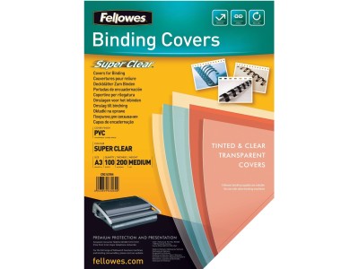 Fellowes Superclear PVC - Einbanddeckel aus