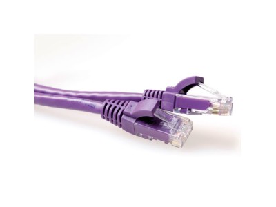 ACT Purple 20 meter U/UTP CAT6