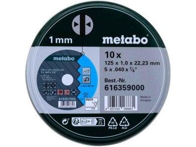 Metabo Trennscheiben Promotion 125 mm (6