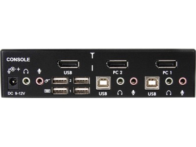 StarTech.com 2 Port DisplayPort USB
