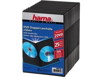 Hama DVD Slim Double-Box - Slim