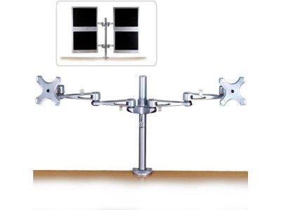 Lindy Dual Adjustable LCD Arms -