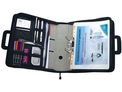 WEDO Ordnertasche, schwarz, für DIN A4
