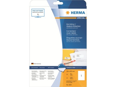 HERMA Special - Permanent self-adhesive matte