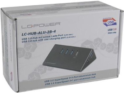 LC Power LC-HUB-ALU-2B-4 - Hub -