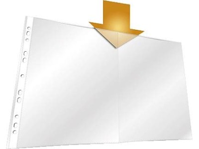 DURABLE Prospekthülle, DIN A3 quer, PP