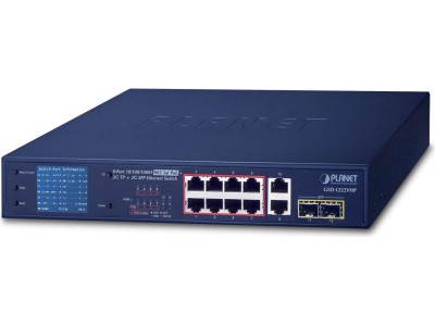 PLANET GSD-1222VHP - Switch - unmanaged