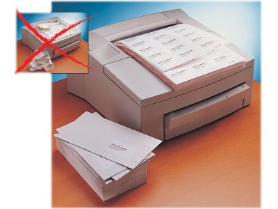Avery - Adressetiketten - weiß -
